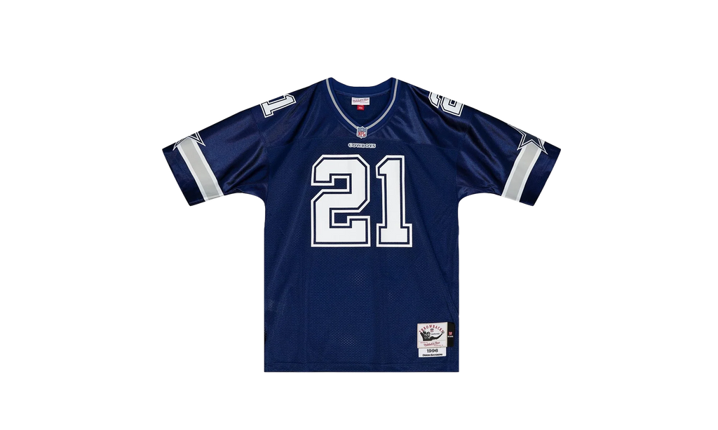 NFL Deion Sanders Authentic Jersey "1996 Dallas Cowboys - Dallas Blue" AJY61133 DCO96DSADABL