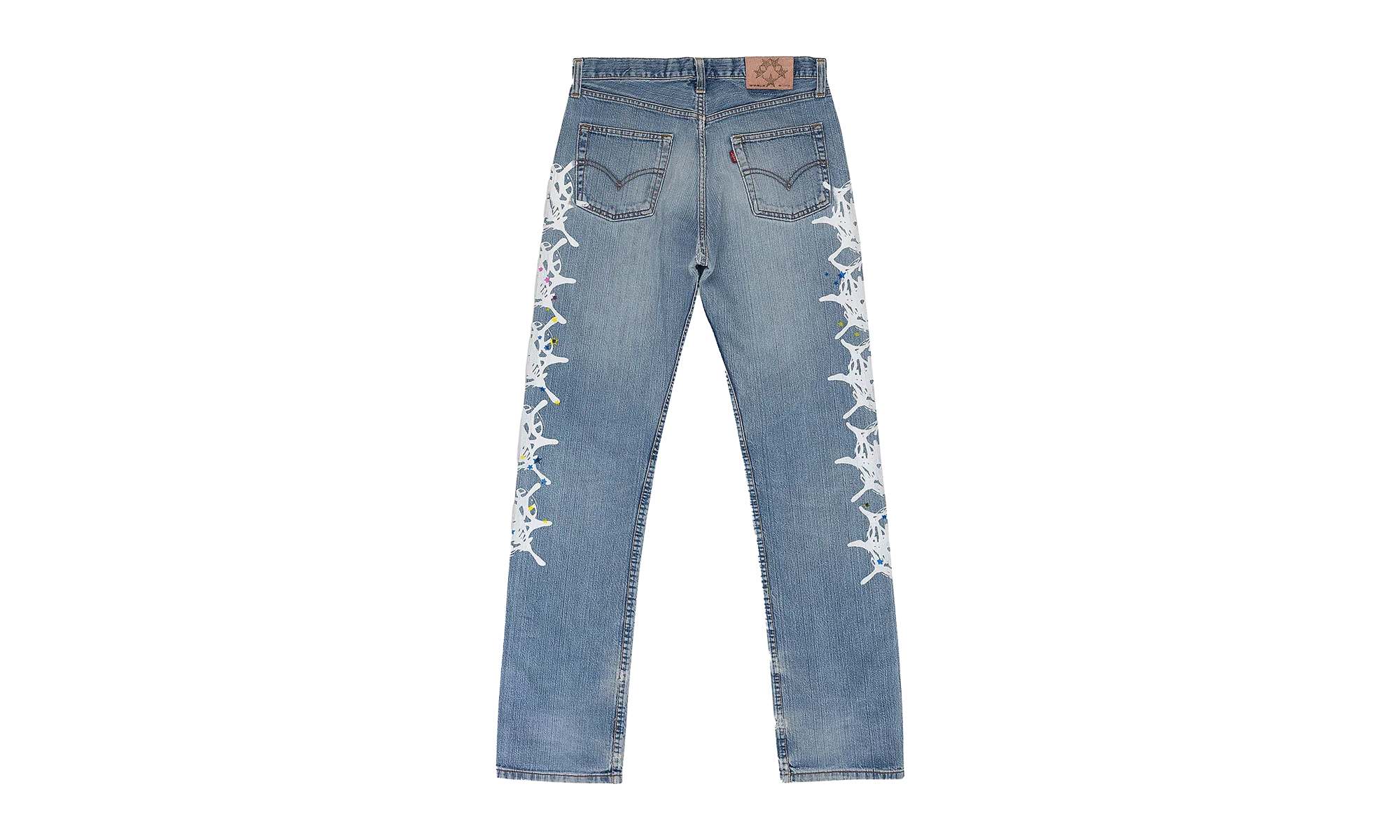 VINTAGE WEB STRAIGHT-FIT JEANS "Denim Blue" SP5der107