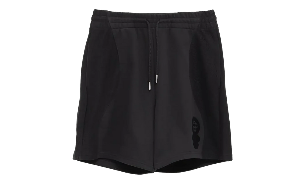 Squash Logo Flock Shorts "Black" MSS26JTR36901