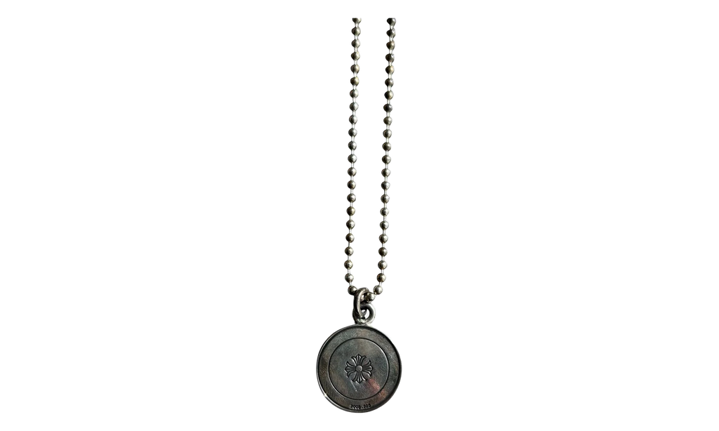 Angel Medallion Necklace "Silver" CHRM0947