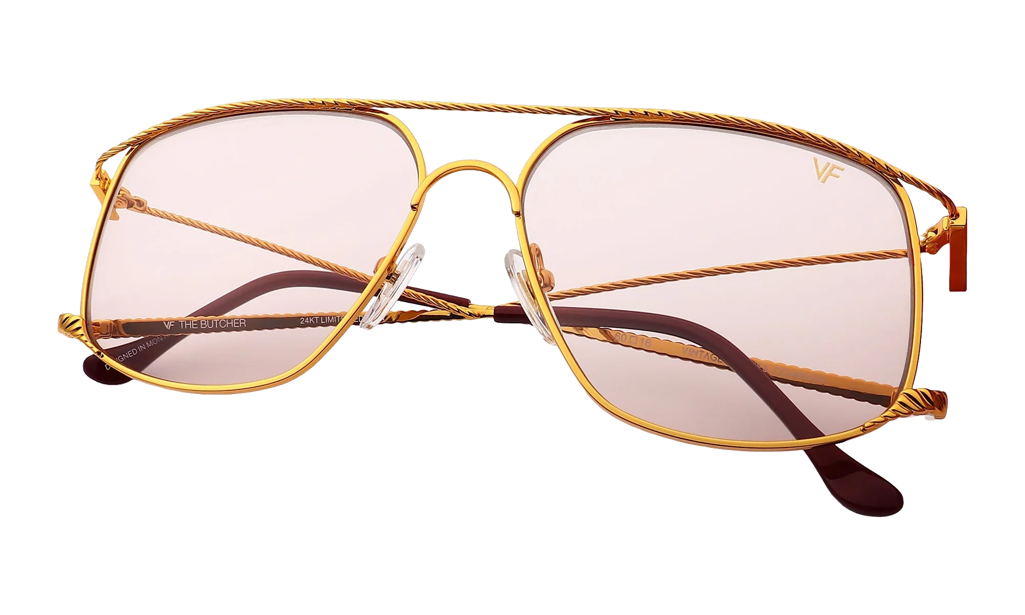 The Butcher 24KT - Size B "Yellow Gold / Light Brown" MPBU2 0010 35T3