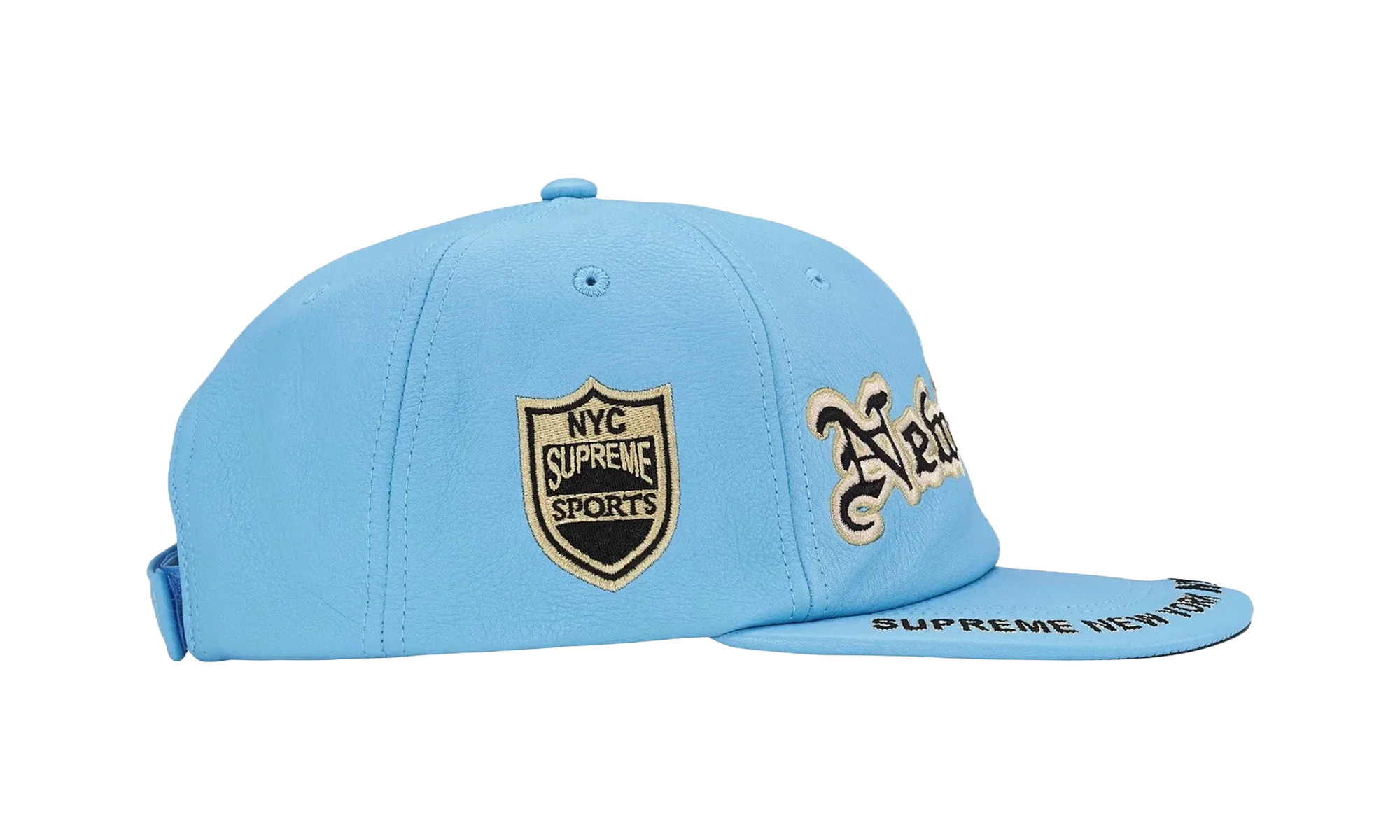 New York Leather 6-Panel "FW25 - Light Blue" SU26921
