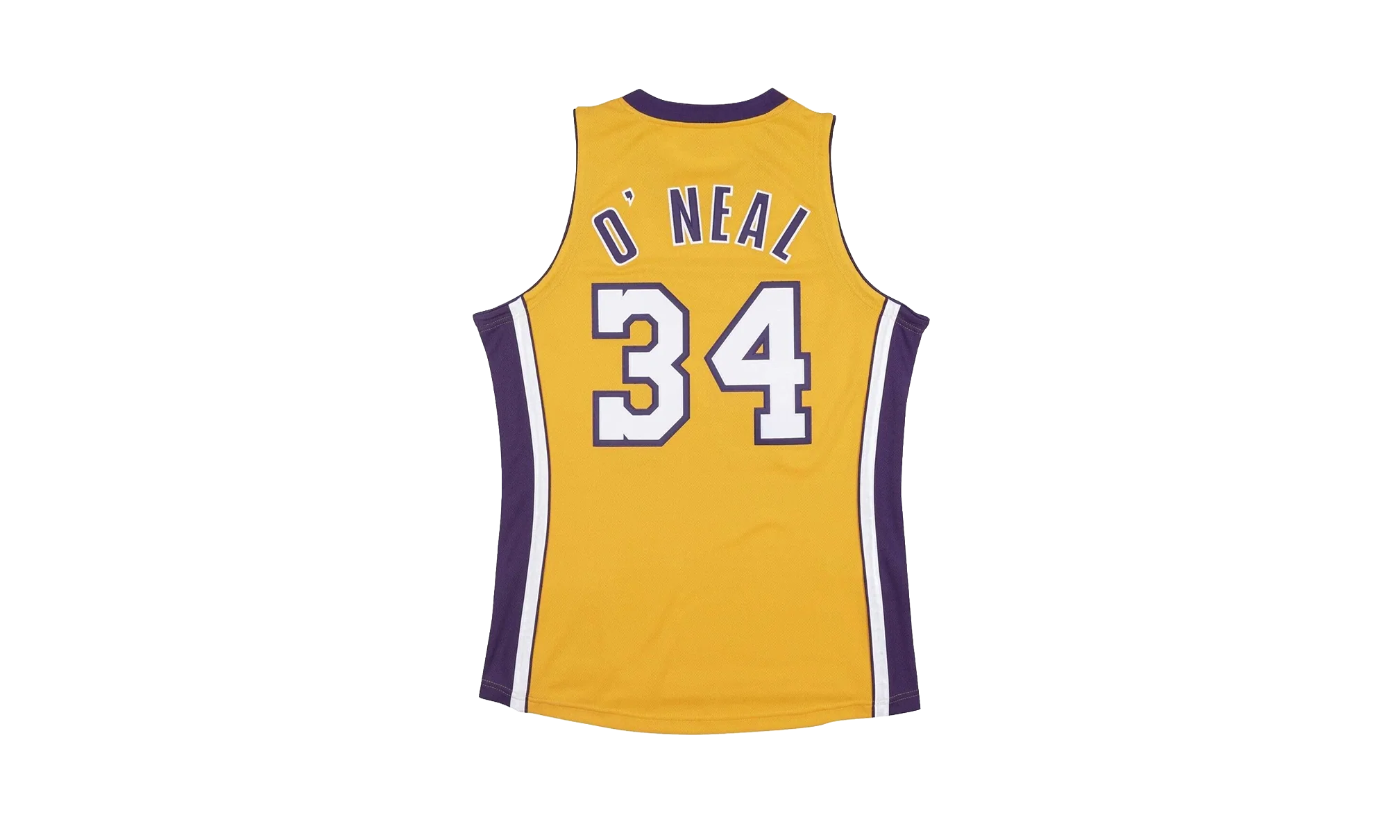 NBA Shaquille O'Neal Authentic Jersey "1999 Los Angeles Lakers - Team Gold" AJY4CP19141 LALLTGD99SON