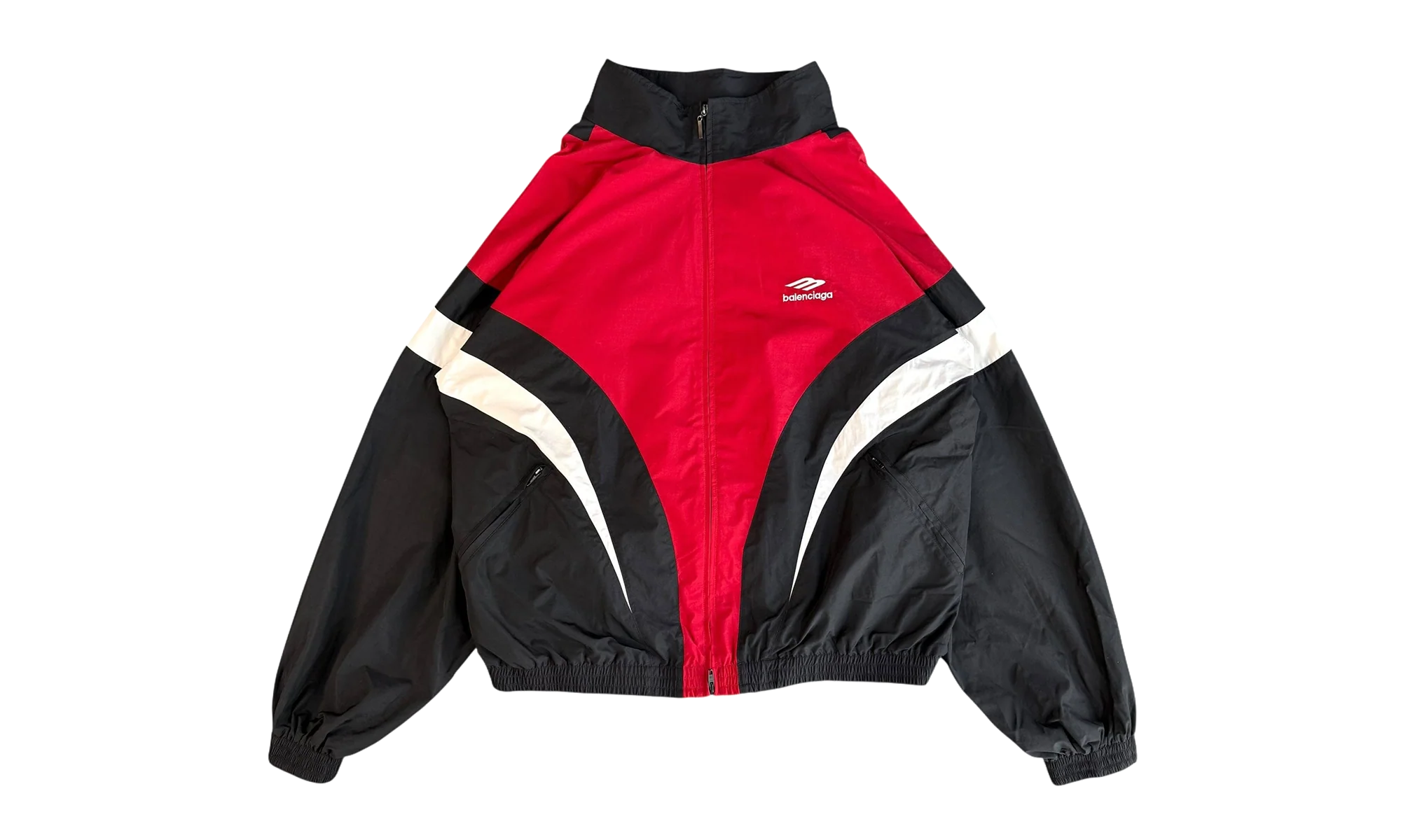 Sports 3B Track Jacket "Black Red" 790756 TPQ38 1000