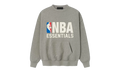 NBA SPORTS FIT CREWNECK SWEATSHIRT "CONCRETE HEATHER" 192NB256502F