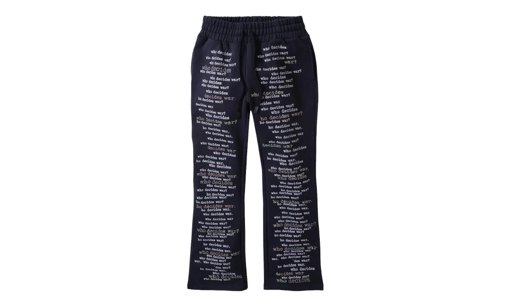 WDW Scripture Sweatpants "Navy Blue" FOADCFN7