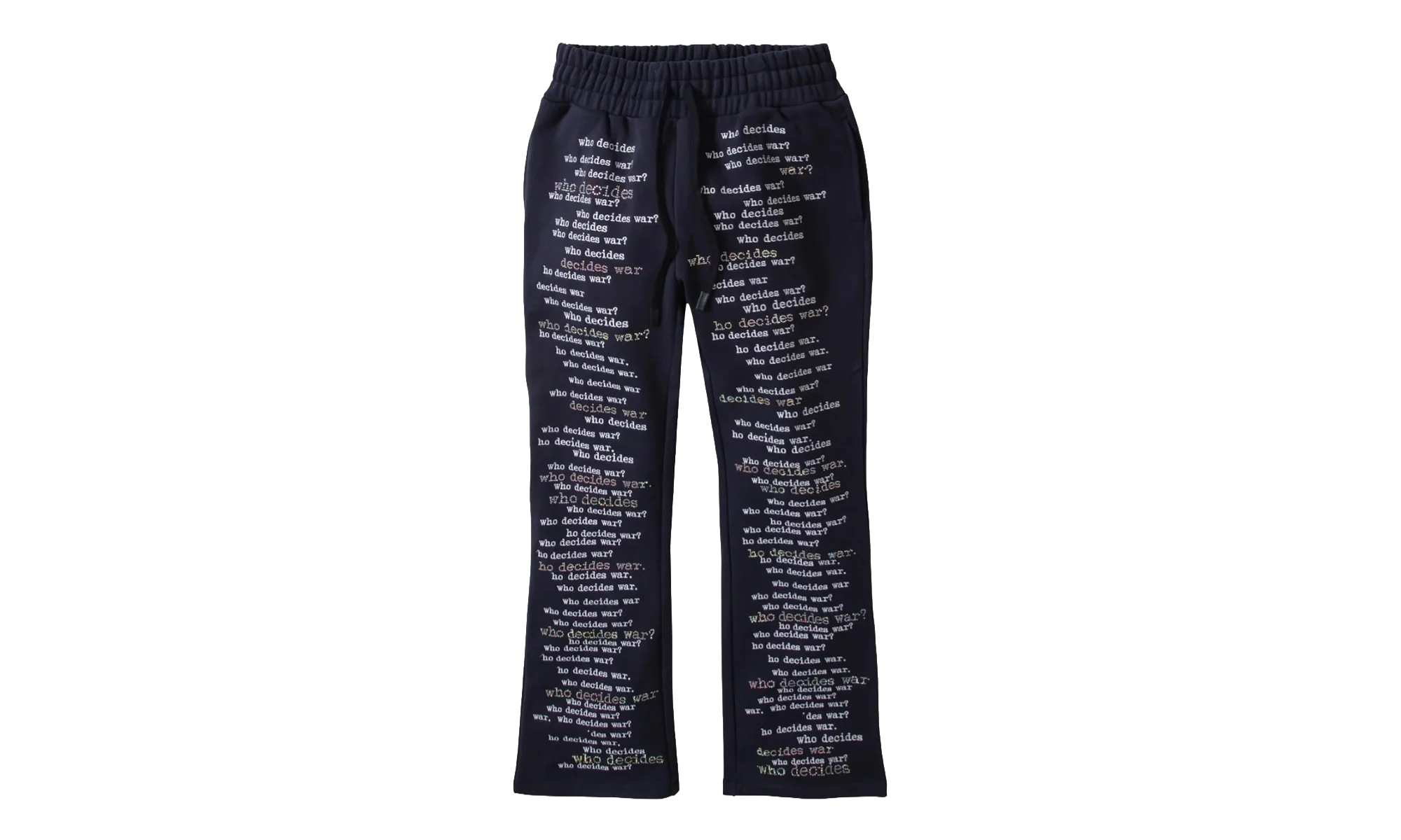 WDW Scripture Sweatpants "Navy Blue" FOADCFN7