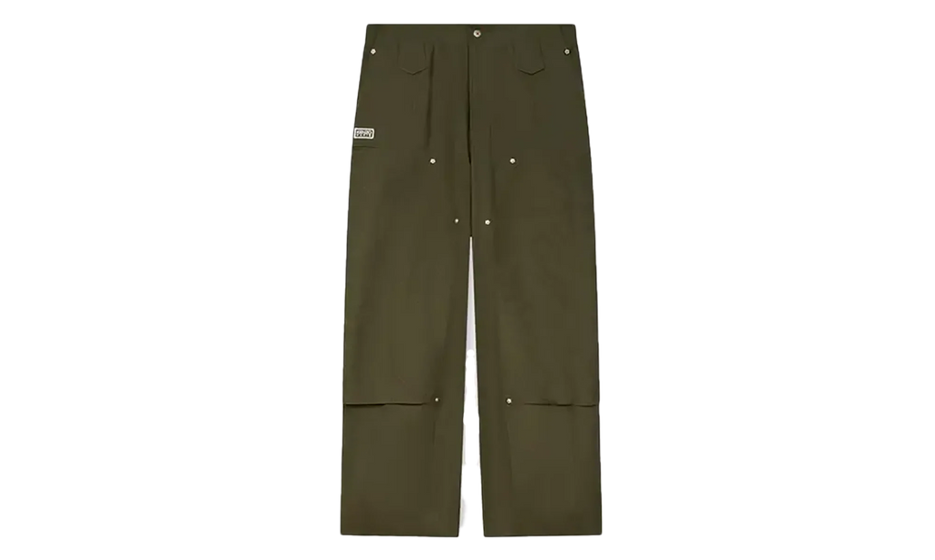 Weave Double Knee Pant "Dark Green" FF65PA2469HD51
