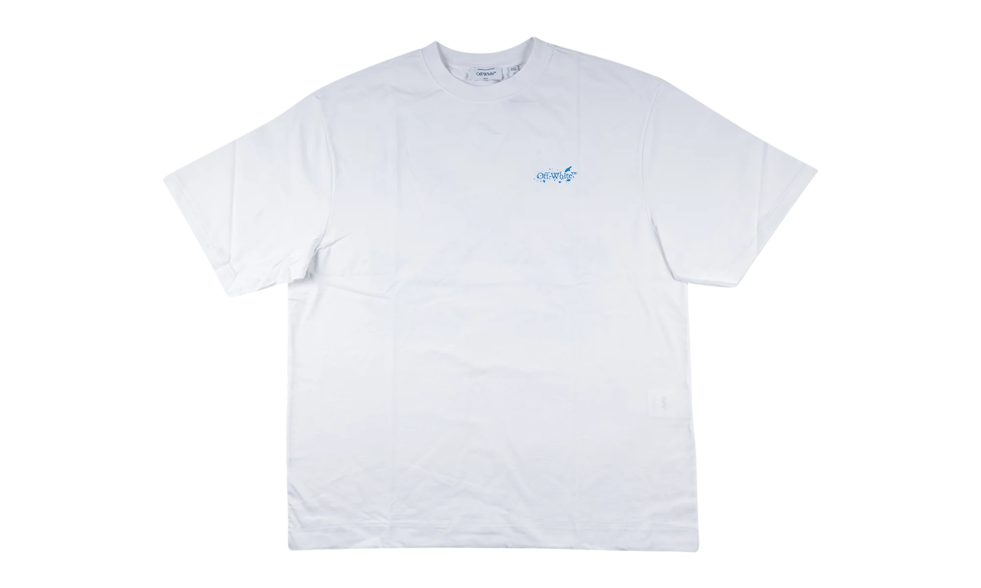 PAINT SPLATTER ARROW DIAG SKATE FIT TEE "White" 44OWOS26T064 100