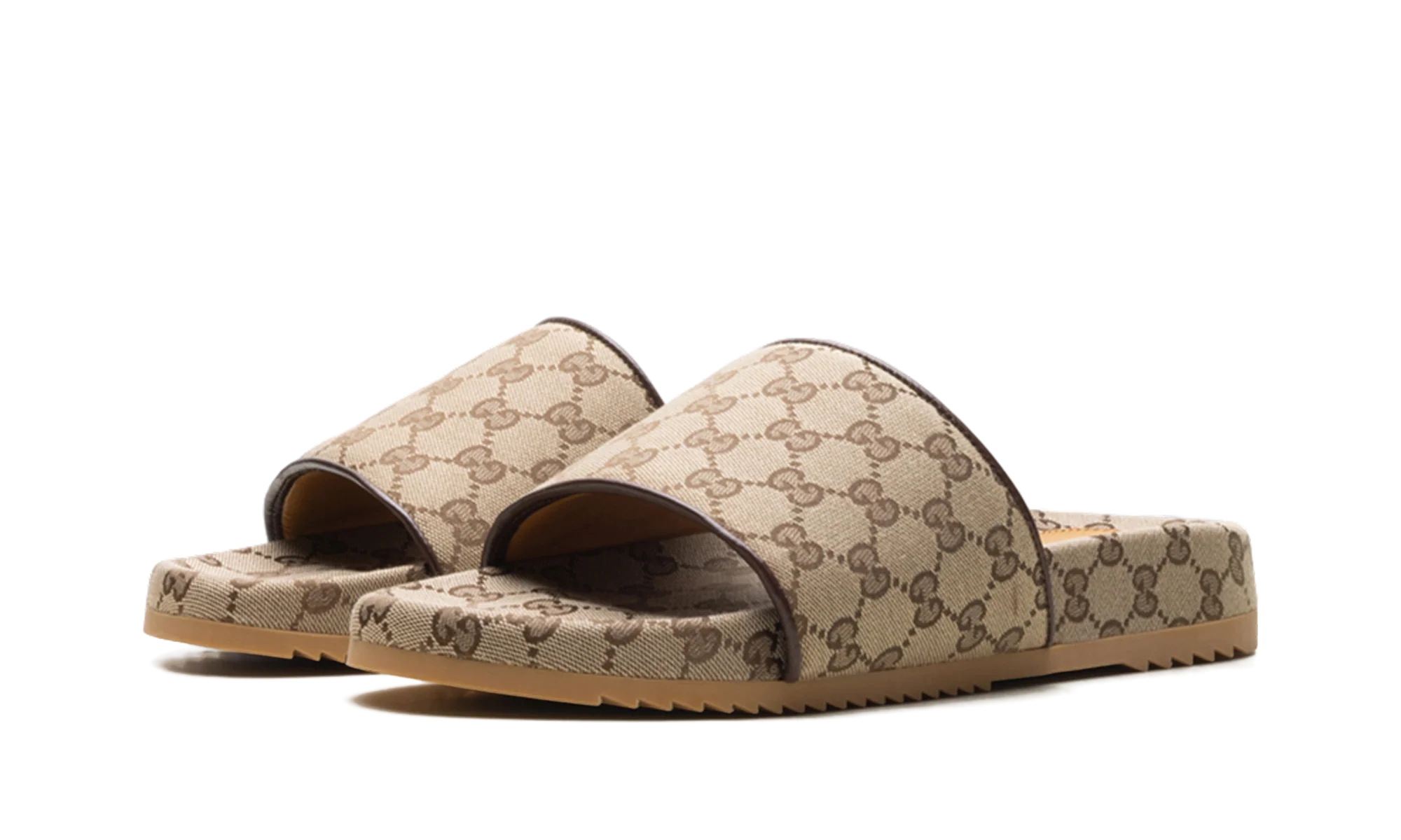 GG Slide "Beige Canvas" 624695 H6320 9763
