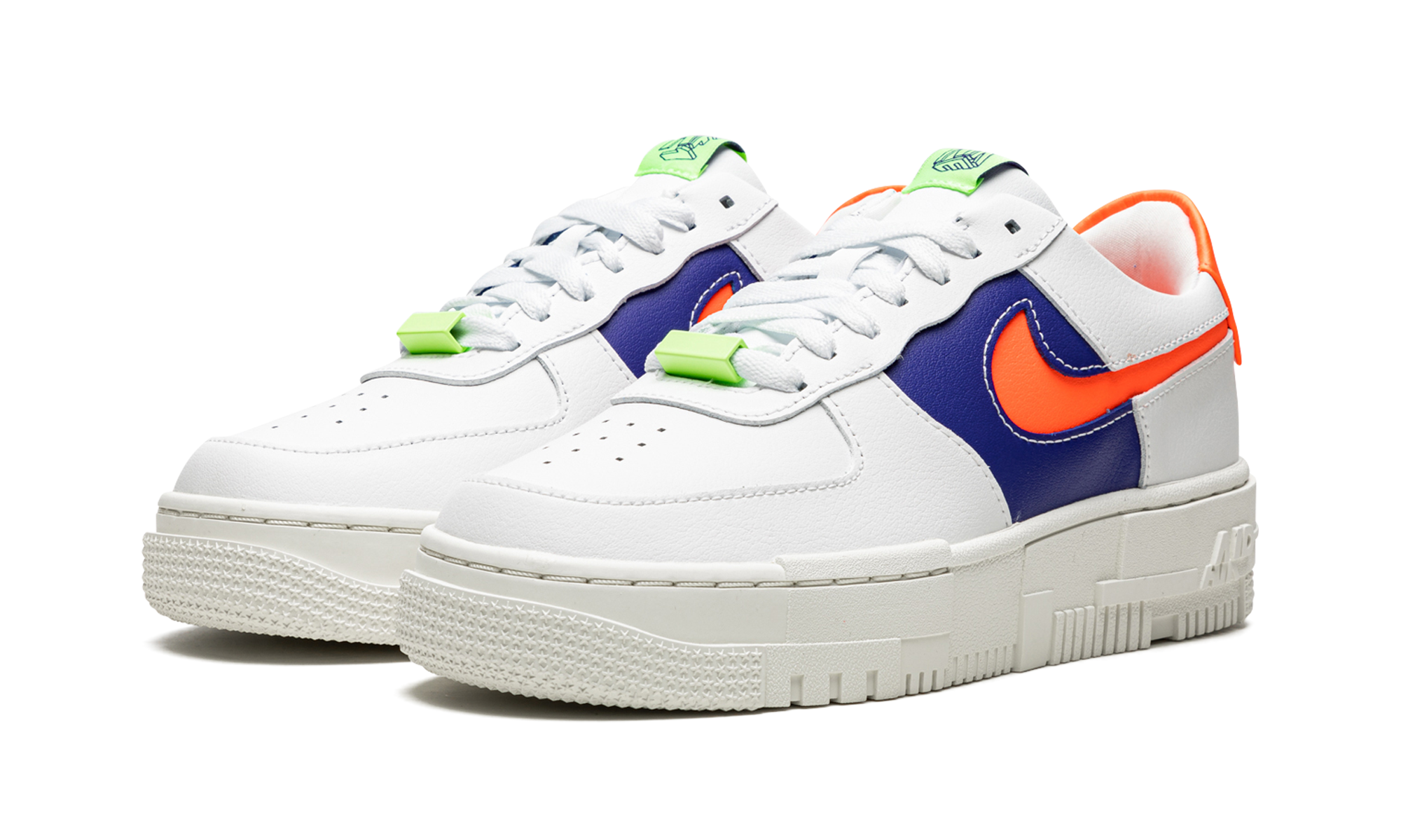 AIR FORCE 1 LO PIXEL MNS WMNS"White Concord Crimson" DM8340 100