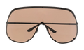 Shield Sunglasses "Black Temple" RG0000006 GBLKBR 0904