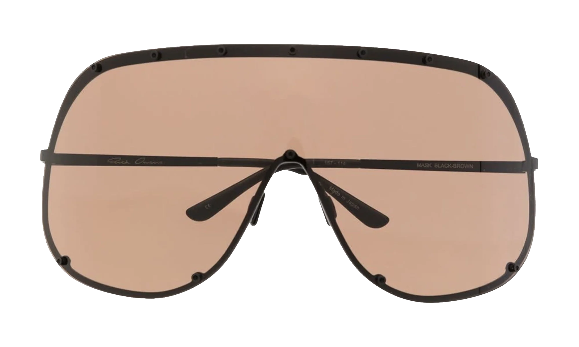 Shield Sunglasses "Black Temple" RG0000006 GBLKBR 0904