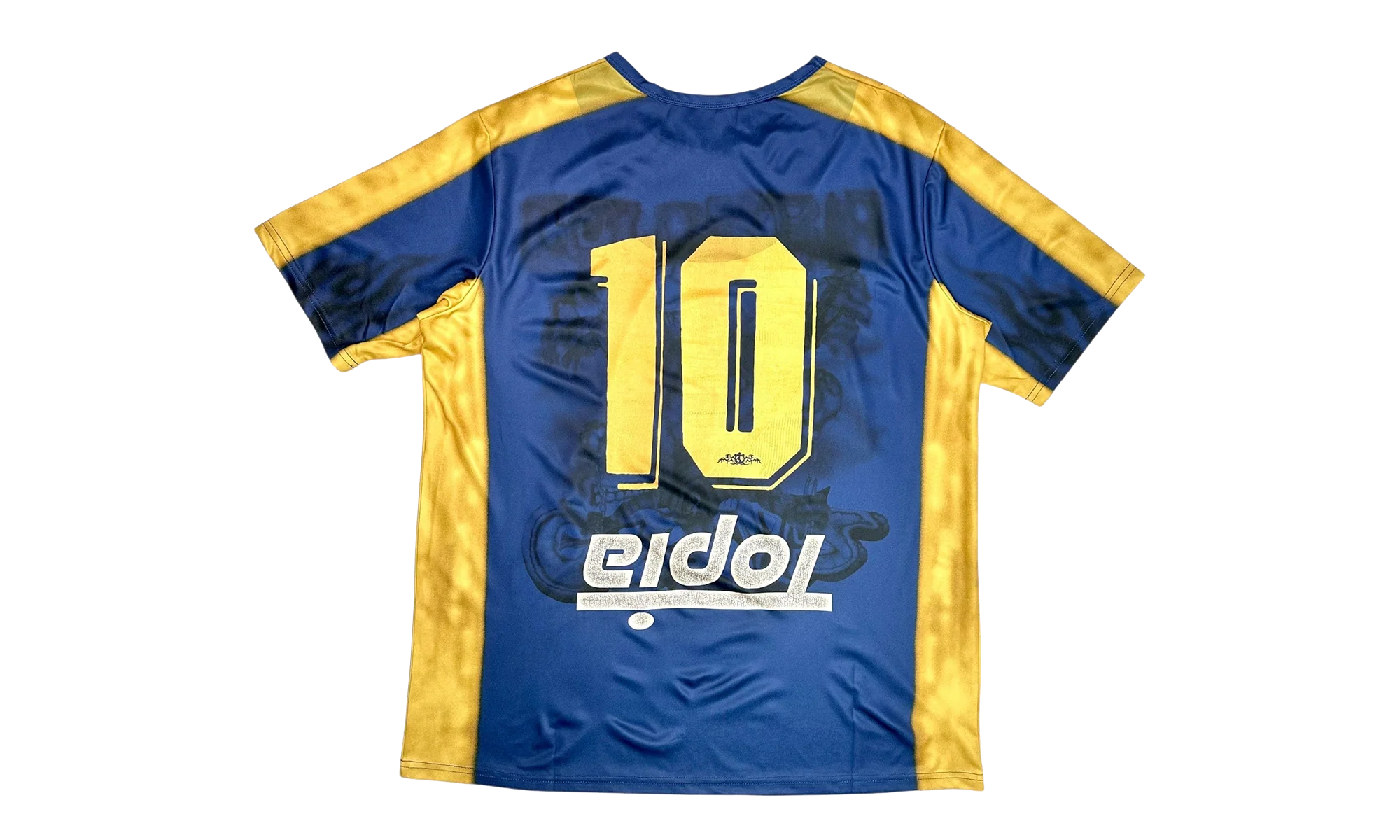 Travis Scott Colombia Soccer Jersey "Blue Yellow" TSUC59