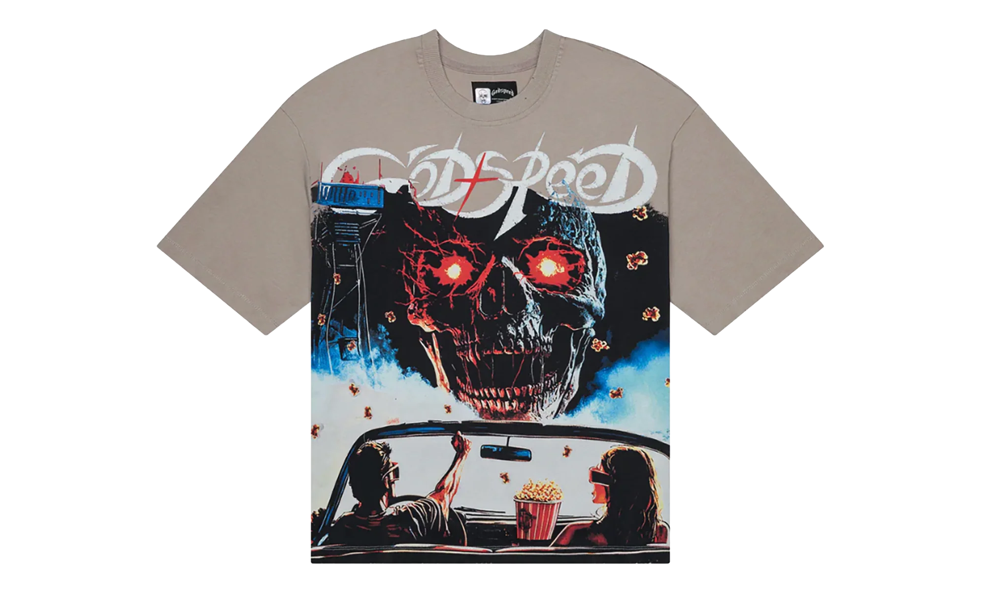 Drive In Tee "Stone Grey" GS025