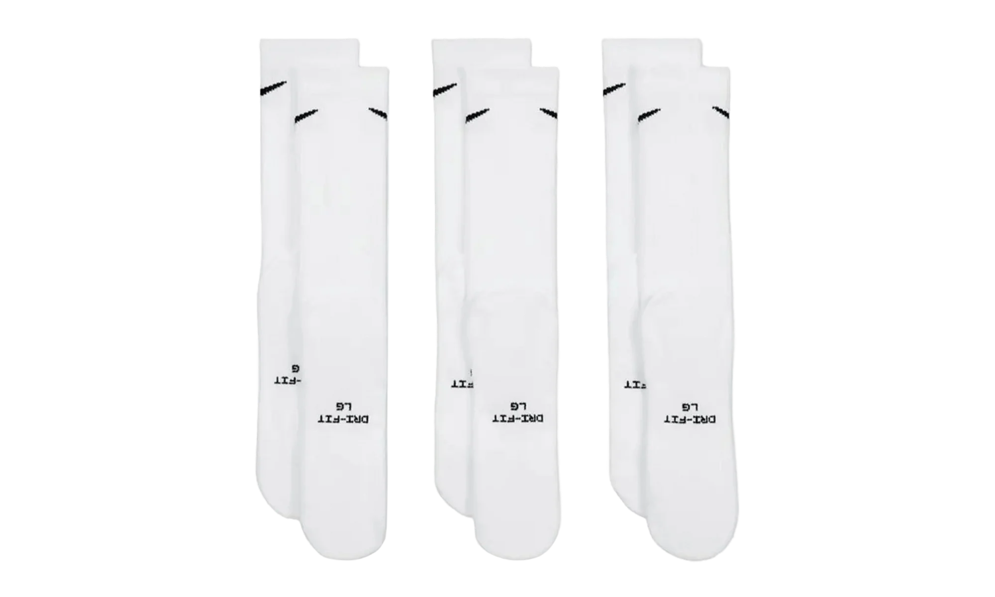 Everyday Elevated Crew Socks (3 Pairs) "White" HQ4335 901