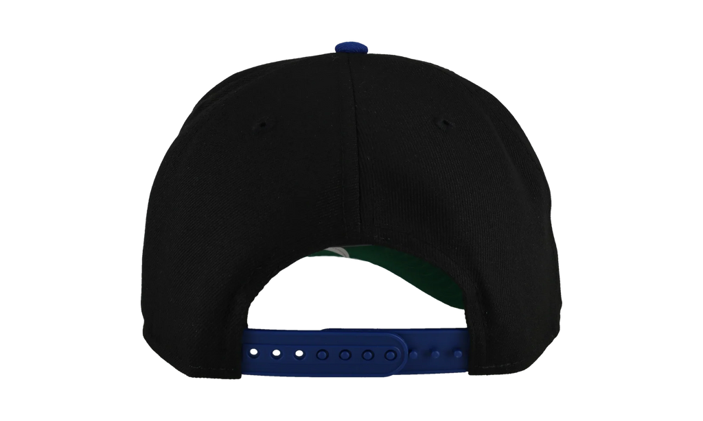 9FIFTY New York Mets 25th Anniversary A Frame Snapback Hat "Black / Blue" NE188