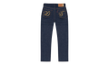 DT Metallic Gold Script 501 "Selvedge" DT398