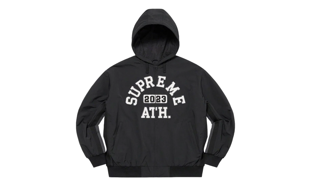 Applique Hooded Track Jacket "SS23 - Black" SU27077