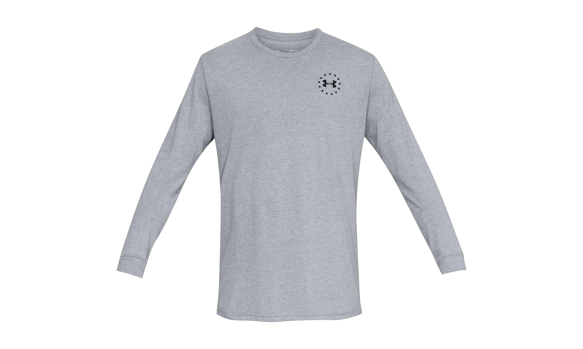 Freedom Flag Long Sleeve Tee "Steel Light Heather / Black" 1333369 035