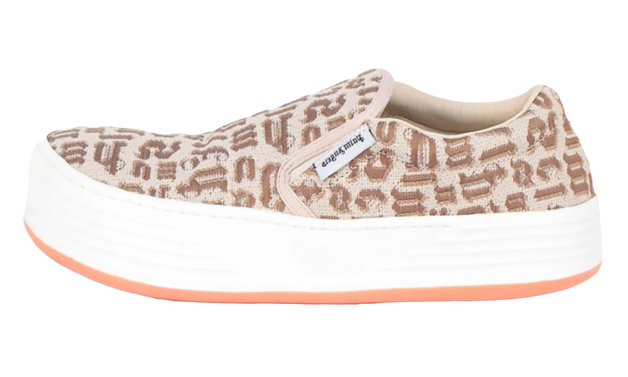 Snow Slip-On Sneakers "Brown/Beige" PMIA063F21FAB0016061