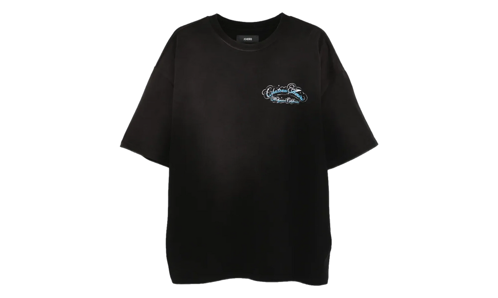Crystal Chateau Script Oversize Tee "Black" AMTOJR1121 001