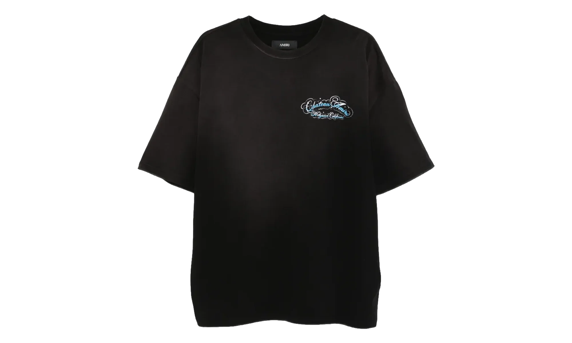 Crystal Chateau Script Oversize Tee "Black" AMTOJR1121 001