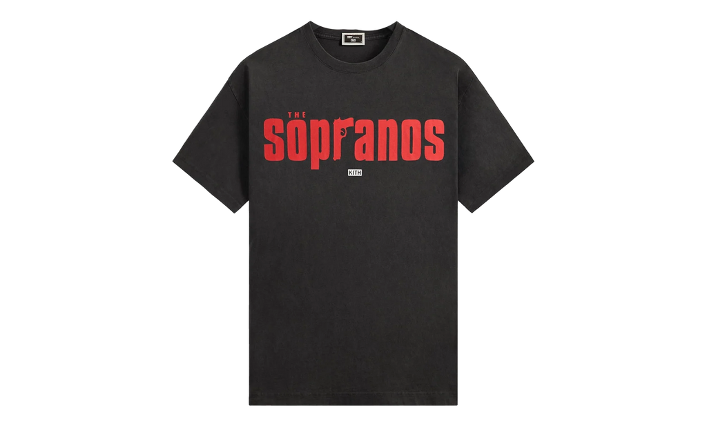 The Sopranos Main Logo Vintage Tee "Black" khm034649 001