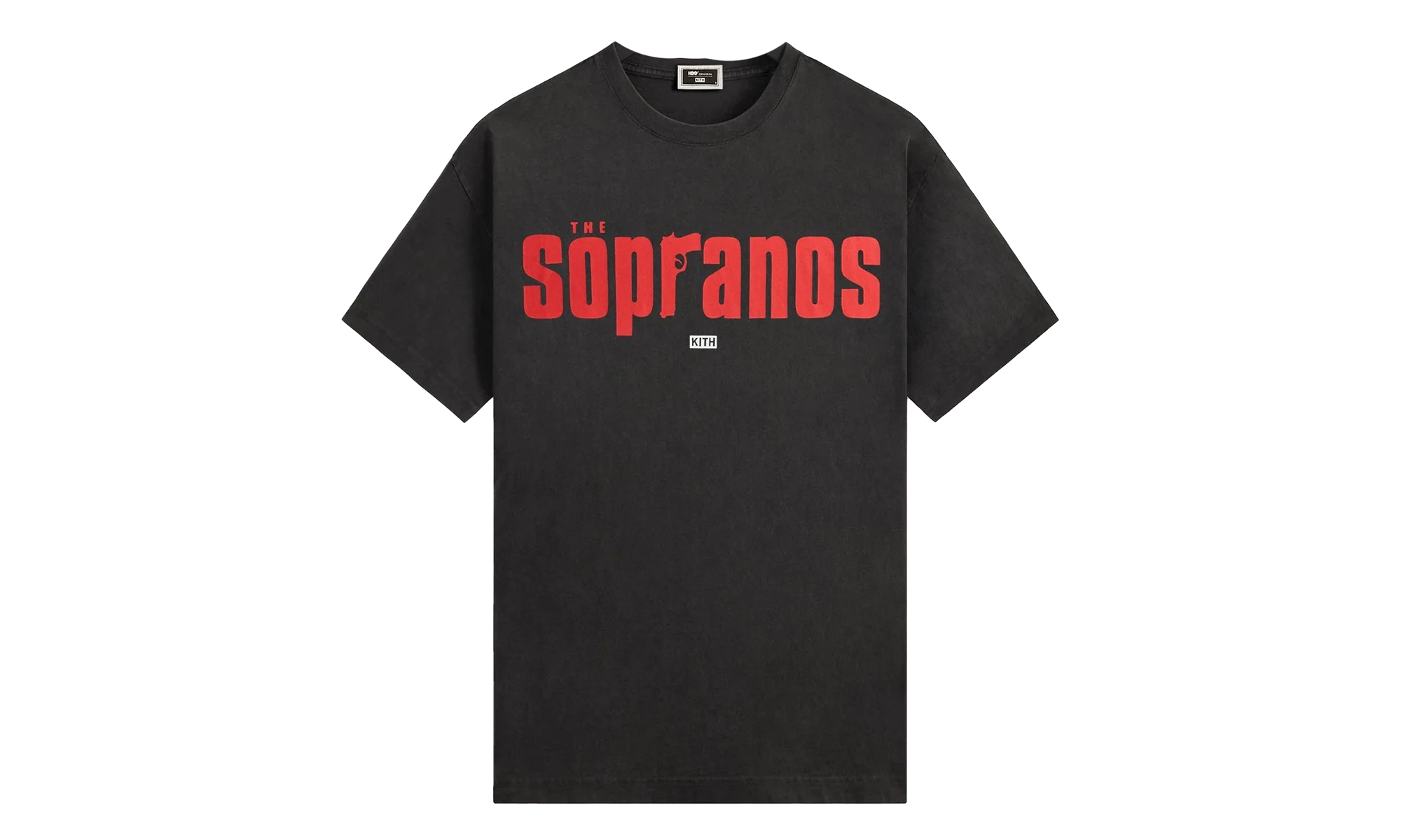 The Sopranos Main Logo Vintage Tee "Black" khm034649 001