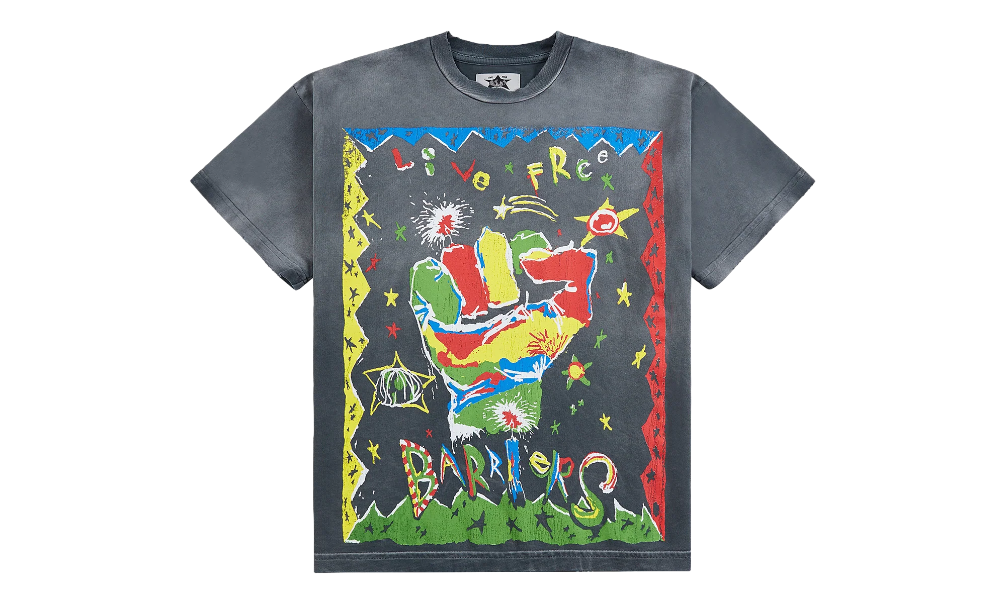Voodoo Tee "Charcoal" BAR25