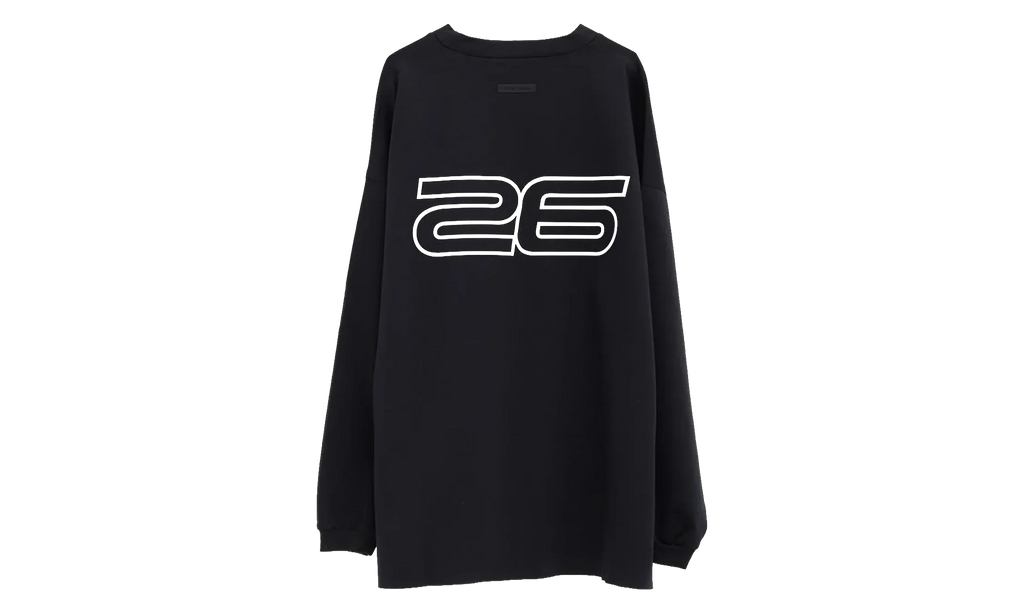 Ponte 90's Reflective Long Sleeve Tee "Vintage Black" 125HO254541F
