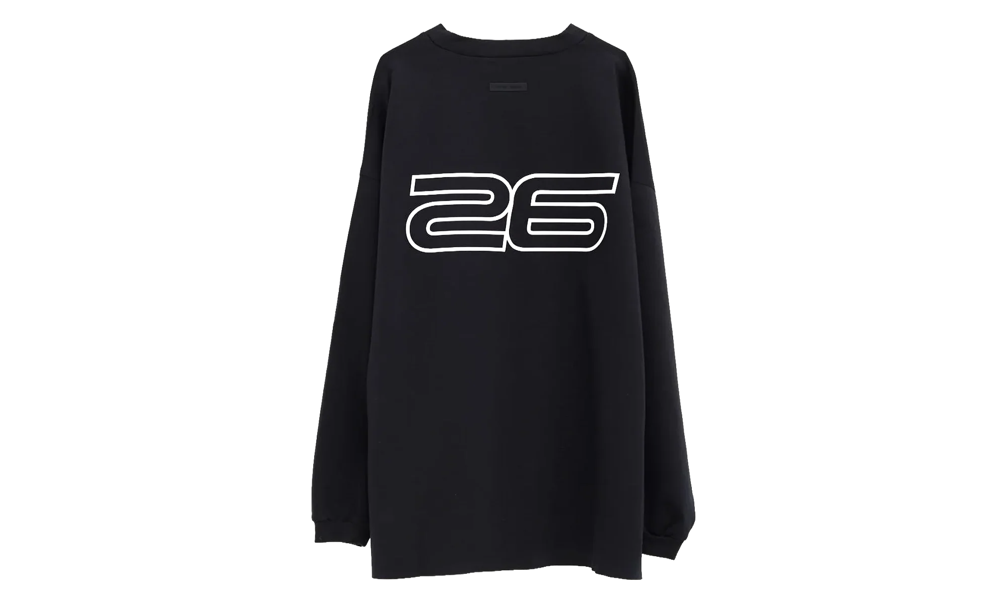 Ponte 90's Reflective Long Sleeve Tee "Vintage Black" 125HO254541F