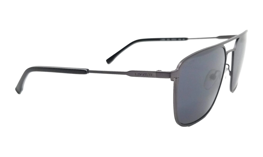 Rectangle Sunglasses "Matte Silver" L194S-033