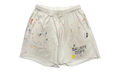 Insomnia Logo Sweatshorts "White Multi" GDISGv