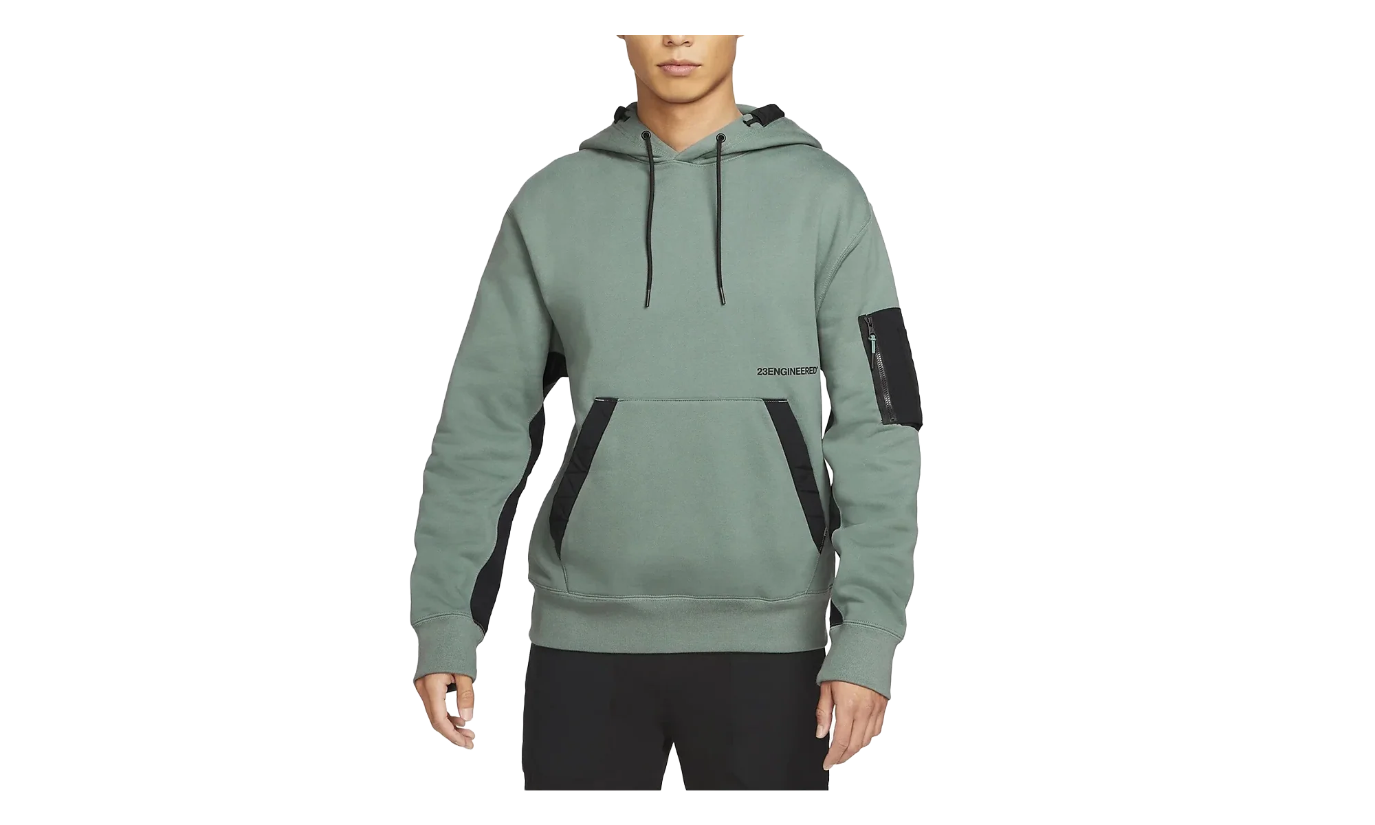 Jordan 23 Engineered Pullover Hoodie "Hasta / Black" DM7860 387