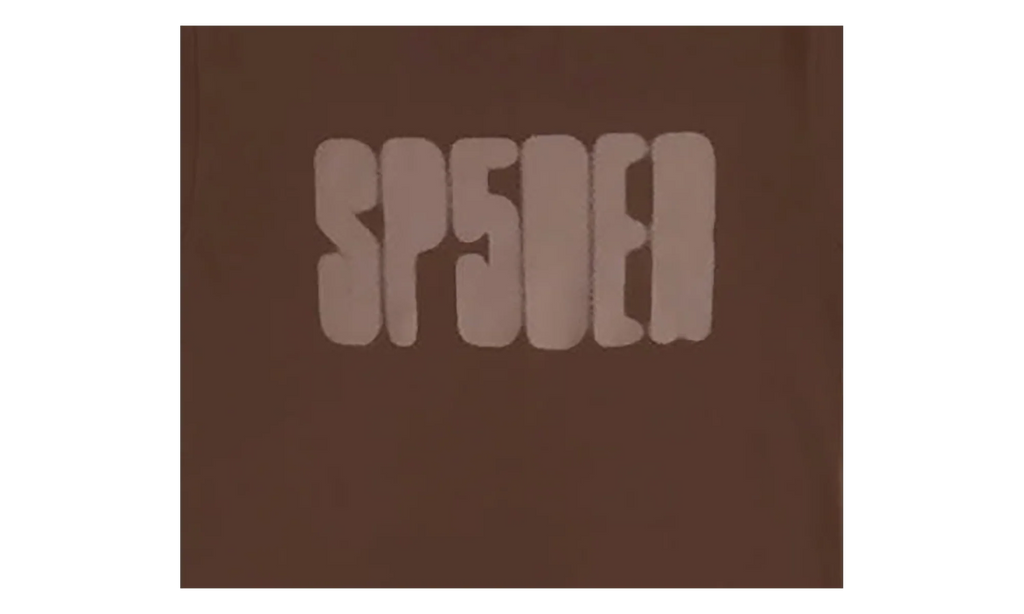 Focused Logo Tee "Brown" SP5der268