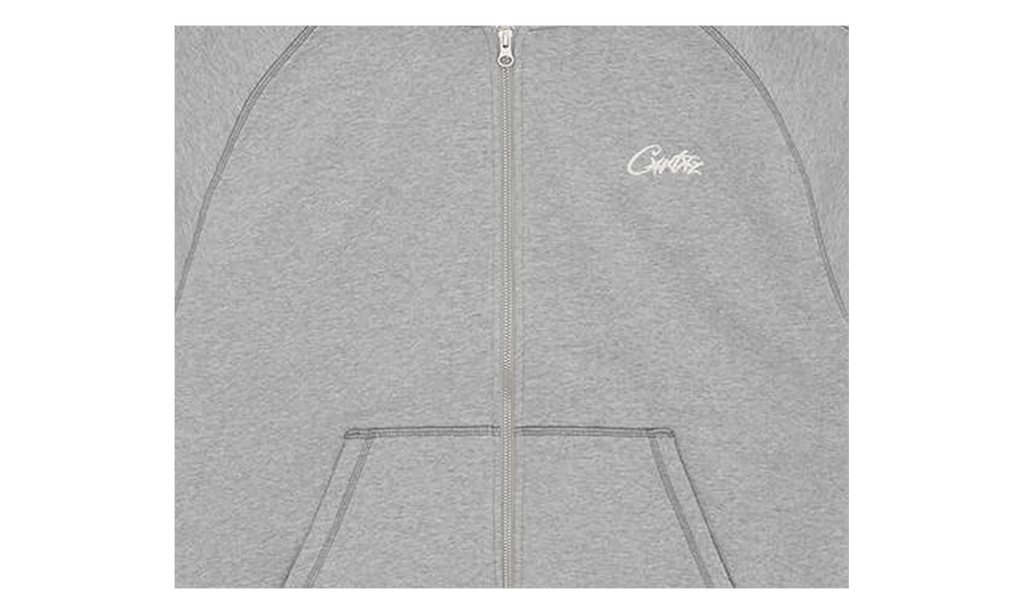 Thick Stitch Allstarz Zip Up Set "Grey" CO12