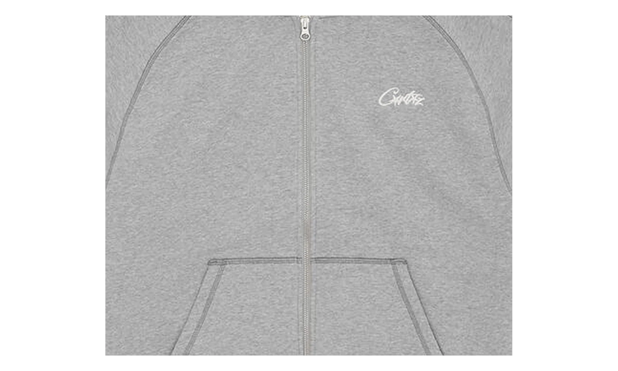 Thick Stitch Allstarz Zip Up Set "Grey" CO12