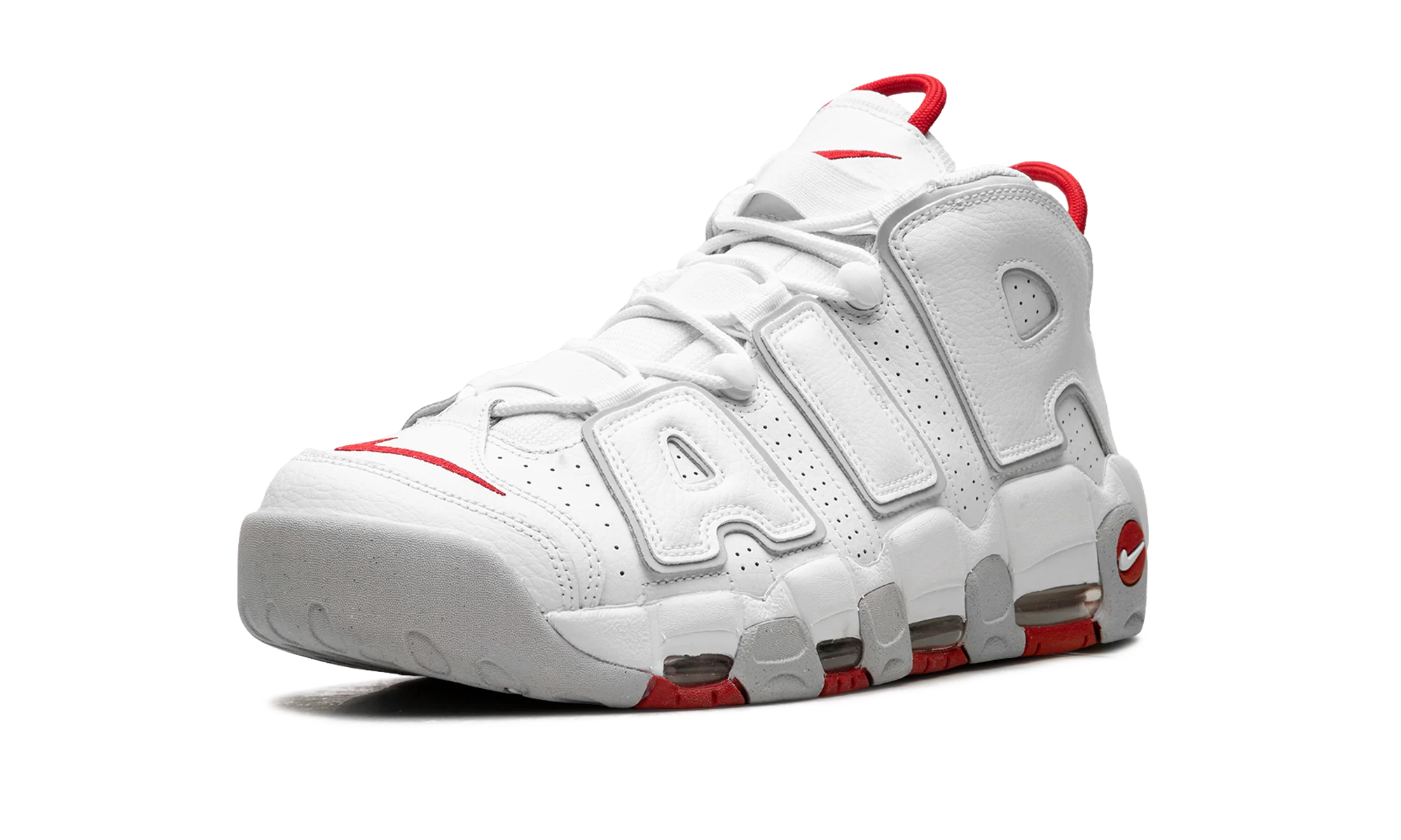 Air More Uptempo "2021 - White Varsity Red" DX8965 100