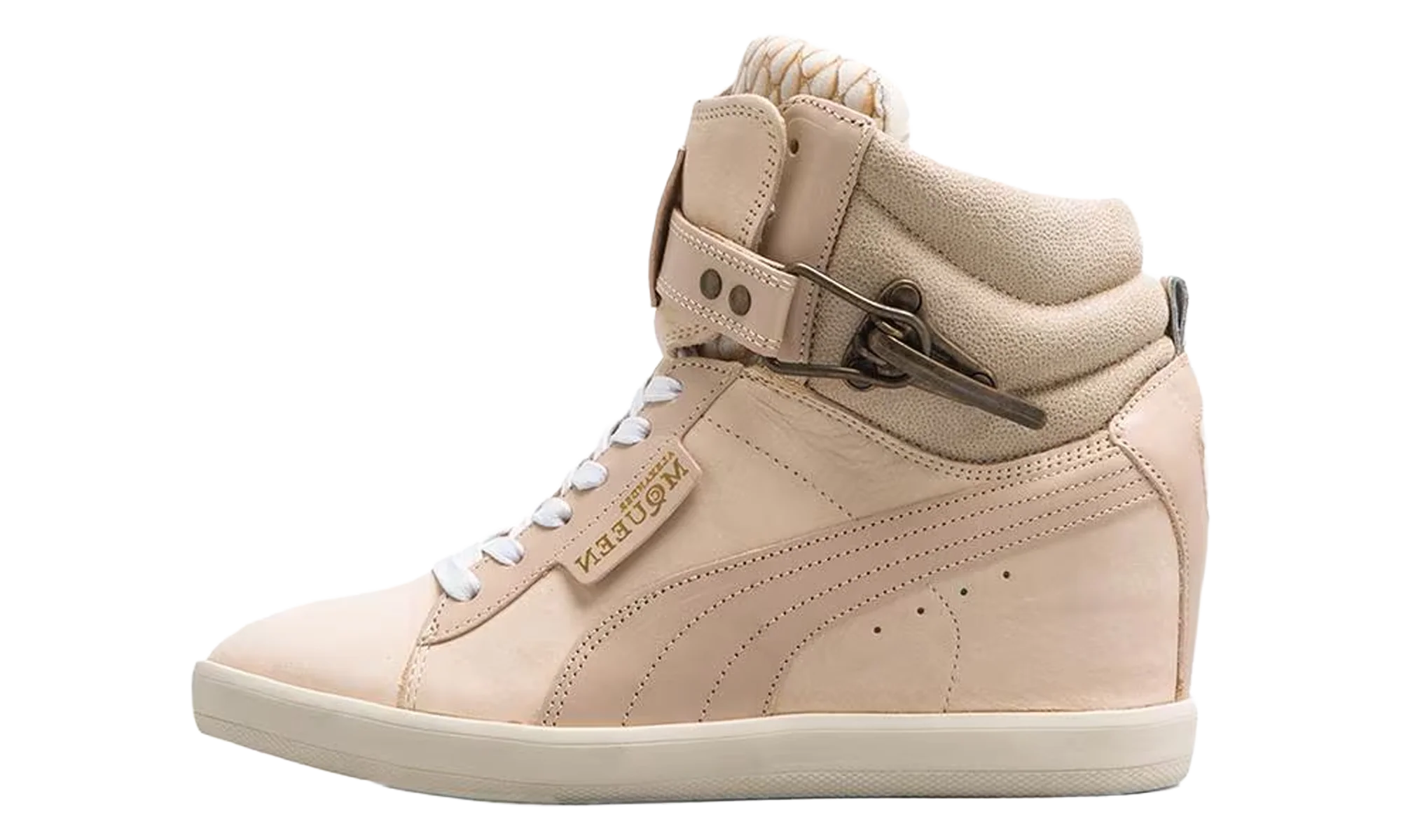 Joustesse Mid Wedge Sneaker "Alexander McQueen - Marshmallow" 355397 01