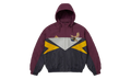 MM6 Maison Margiela Split Stadium Jacket "SS26 - Navy" SU27192