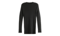 Ribbed Round Neck Top "Black" RU01F2637 RIBM 09