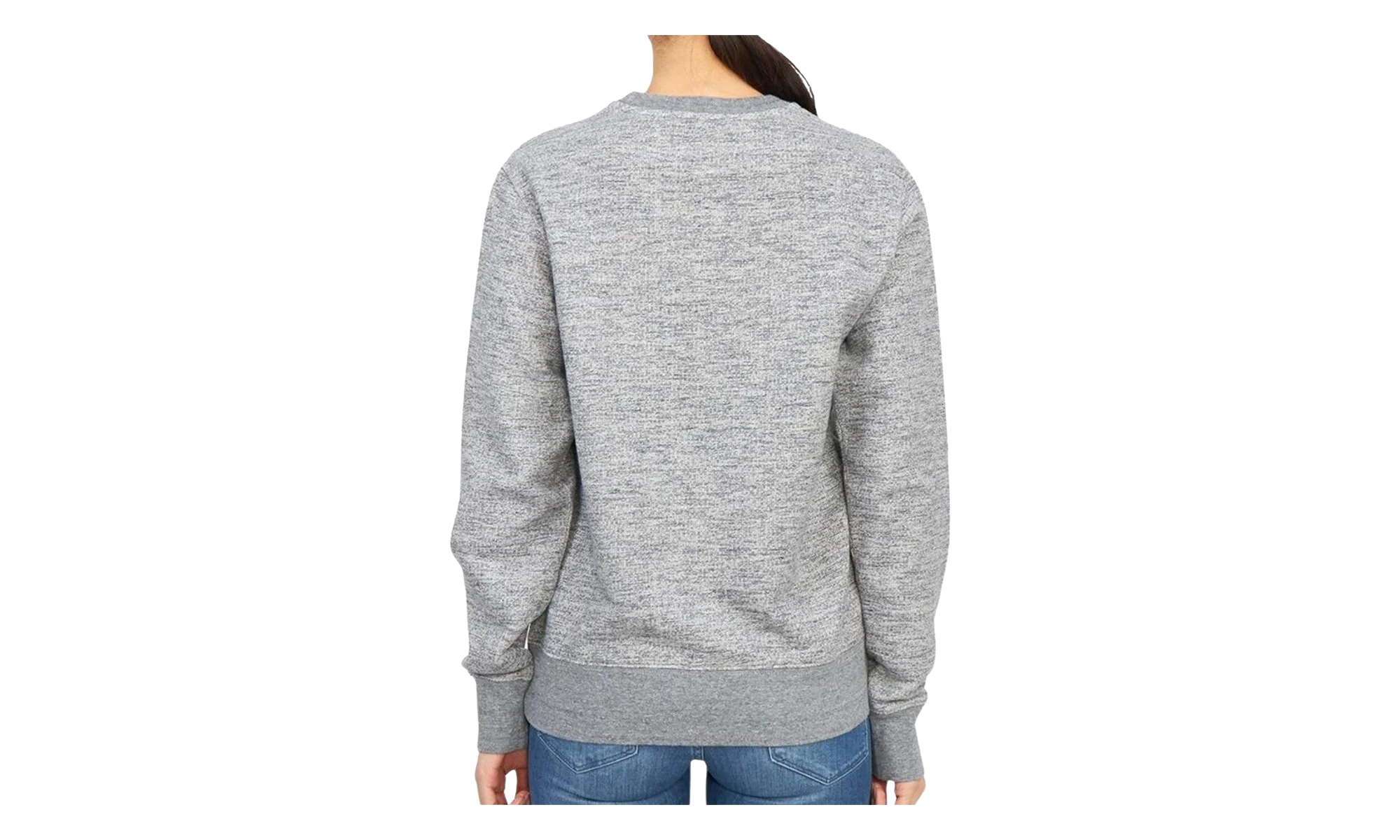 Athena Star Collection Sweatshirt WMNS "Medium Grey Melange / Gold" GWP01223.P000522.60311