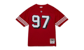 NFL Bryant Young Legacy Jersey "1994 San Francisco 49ers - Scarlet" LGJY3195 SF494BYOSCAR