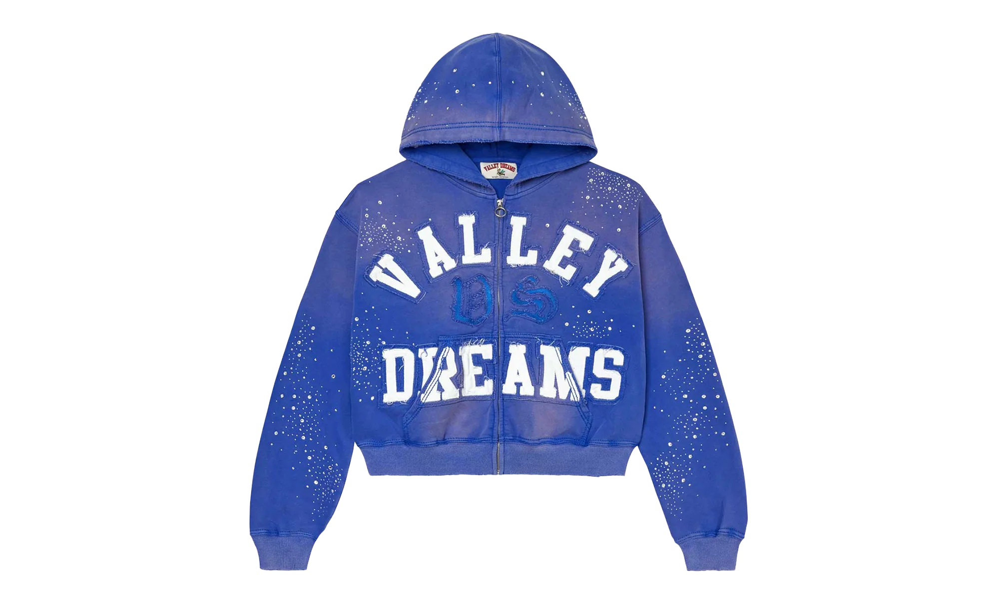 Vale Forever Classico Zip Up Hoodie "'Sapphire'" VAL80