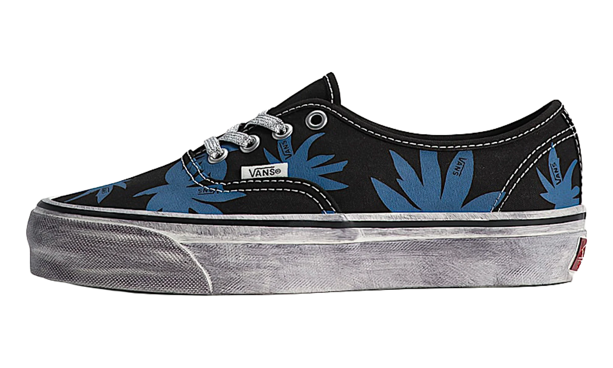Premium Authentic "Archive Palms Black Blue" VN000DB8CJI