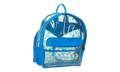 PVC BACK TO SCHOOL Backpack "Vinyl Leather Blue" CHRM0899