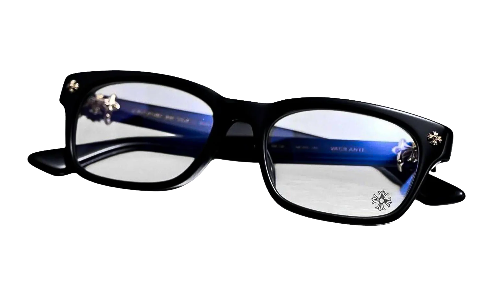 Vagilante 18K Gold Plated Glasses "Black - 18k Gold Plated" CHRM1164