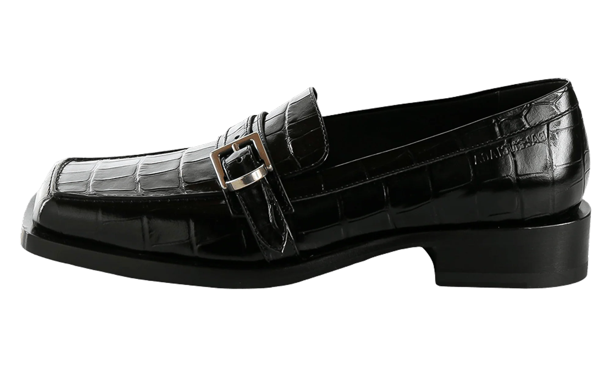 Bel Air Loafer WMNS "Black Crocodile Embossed Calfskin" 845962 WCB60 1000