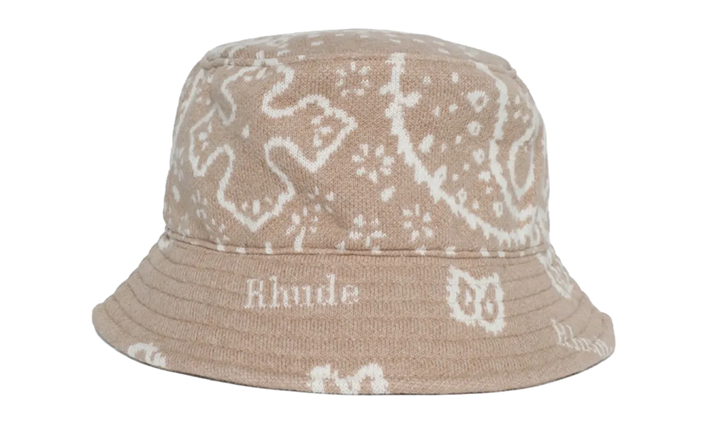 Intarsia Bucket Hat "Tan / Cream" RHPS24HA04973517 TCM